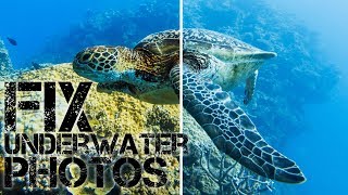 Fix Color of Underwater GoPro Photos RAW/GPR