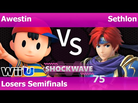 SW Plano 75 - SS | Awestin (Ness) vs FX TLOC | Sethlon (Roy) Losers Semifinals - Smash 4