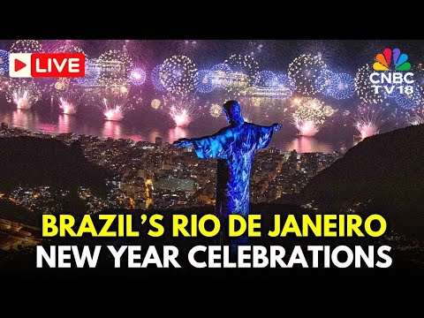 Brazil New Year 2026 LIVE: Spectacular Fireworks In Copacabana Beach, Rio De Janeiro | NYE | N18G