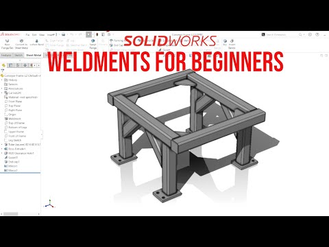 SOLIDWORKS Weldments - The BASICS!