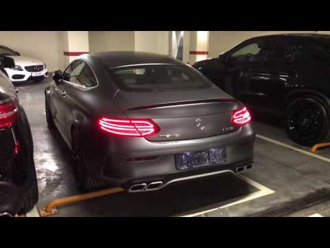AMG C63S C205 Performance exhaust cold start