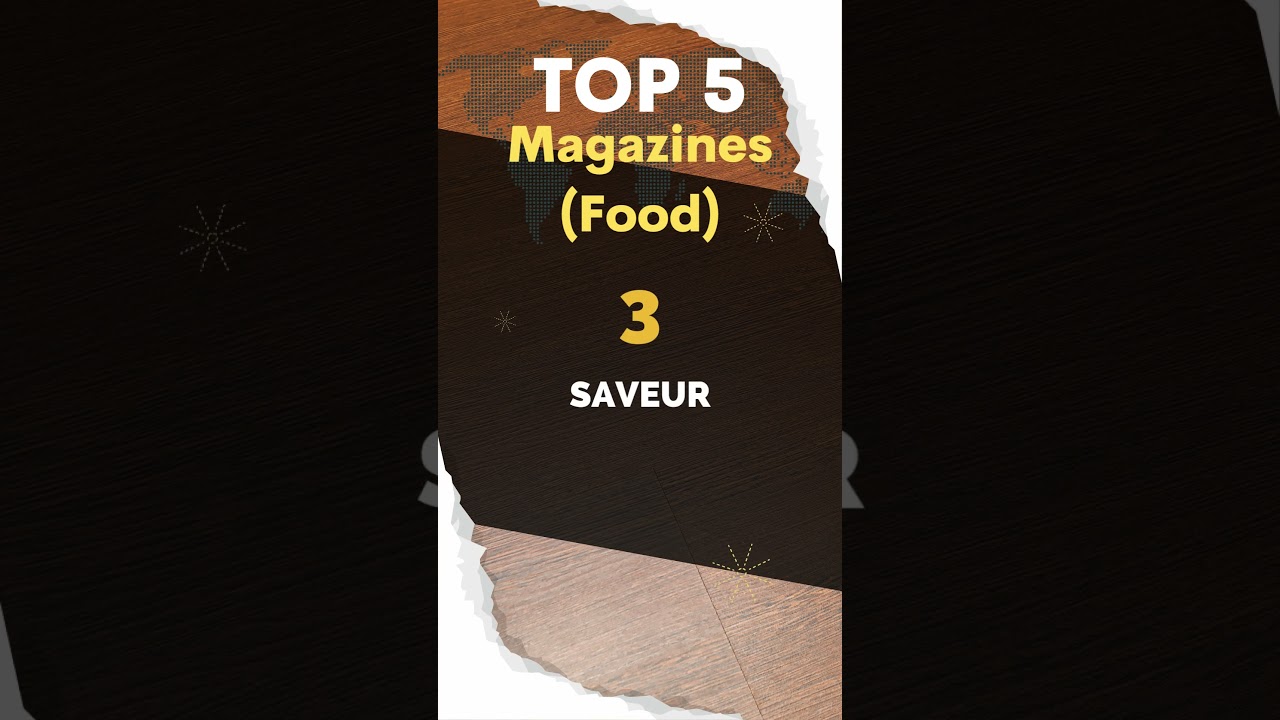 Top 5 Magazines (Food)