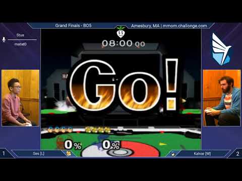 MMOM147 SSBM - Ses [L] (Fox) vs. Kalvar [W] (Marth, Ness) - Melee GF