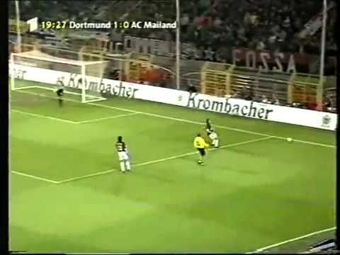 Borussia Dortmund v  AC Milan 4 04 2002 Uefa Cup 2001 2002 1 Half www keepvid com