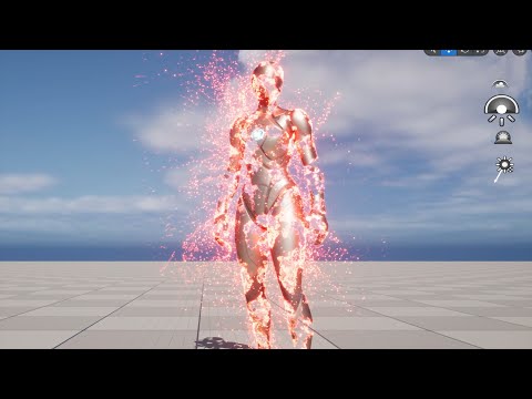 UE5 Niagara Dissolve Edge Emitted Particle Effect - Tutorial