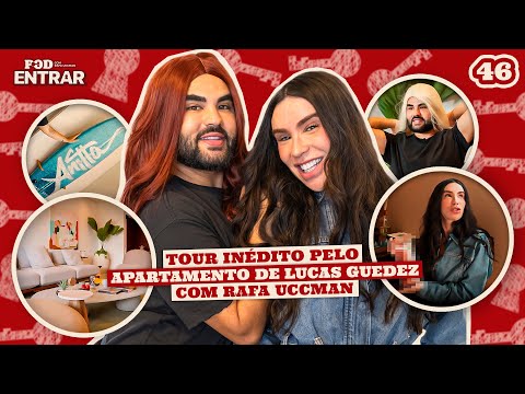 POD ENTRAR: Tour inédito pelo apartamento de Lucas Guedez com Rafa Uccman