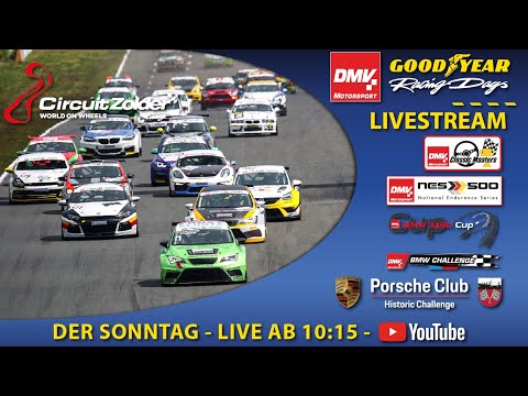 2. Lauf DMV Goodyear Racing Days - Circuit Zolder - Der Sonntag - 24.4.22 - Live