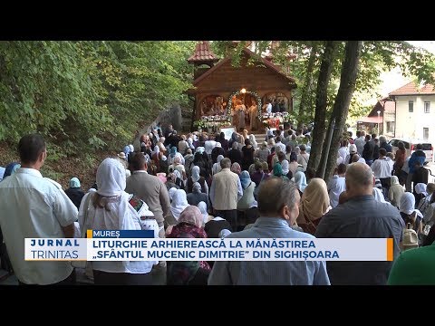 Liturghie arhierească la Mănăstirea „Sfântul Mucenic Dimitrie” din Sighişoara