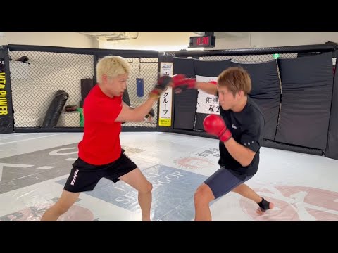 BD17.5直前の竹見君とスパーリングした結果…