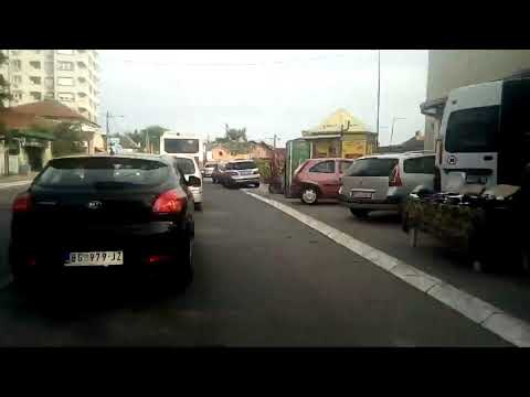 Linija 302 Ustanička - Begaljica time lapse Beograd