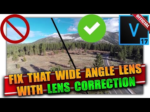 NEW Lens Correction Effect in VEGAS Pro 17 And How To Use It! 👨‍🏫 VEGAS Tutorial #63