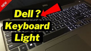 How to Turn On Keyboard Backlight On Dell  ||  Enable Keyboard light [ Easy ]