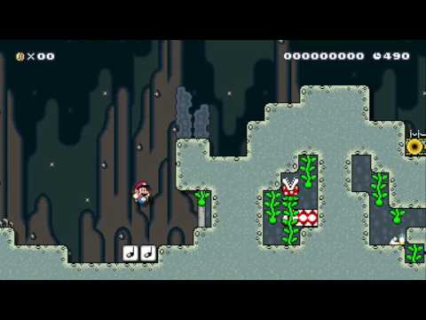 Fight against the auto scroll! by MrQuki☆KX2 - SUPER MARIO MAKER - NO COMMENTARY 1AW