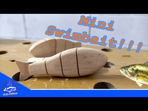 DIY BAIT TUTORIAL - How to Build a Bass Mini Swimbait (pt. 1)