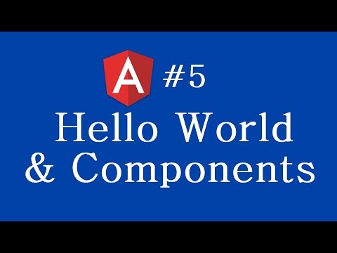 Angular 2 Tutorial - 5 - Understanding Hello World and Components