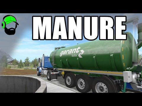 Farming Simulator 17 Courseplay Tutorial - How to transport manure
