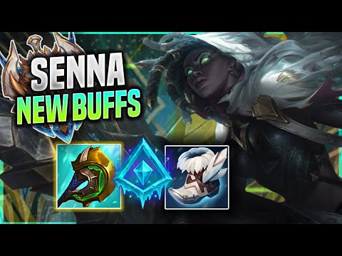 THIS CHALLENGER TRIES SENNA SUPPORT WITH NEW BUFFS! - Challenger Plays Senna SUPPORT vs Rakan! |