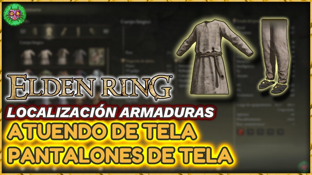 Elden Ring | Localización Atuendo y pantalones de tela Elden Ring | Localización Atuendo y pantalones de tela