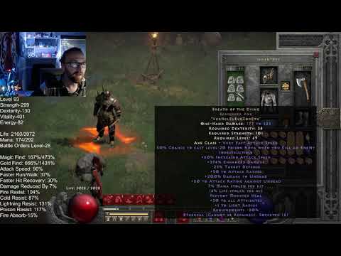 Diablo 2 Resurrected Whirlwind / Hork Barbarian!