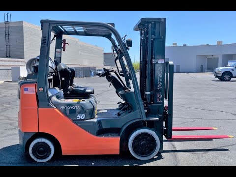 TOYOTA 8-series 8FGCU25 5,000lb LP (Propane) #2908 - Forklift for sale