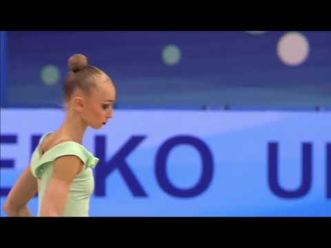 Viktoriia Onopriienko (UKR) - Hoop, AA | 37th European Championships 2021 - 25.150