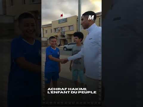 Achraf Hakimi, l’enfant du peuple 🇲🇦 #dimamaghrib