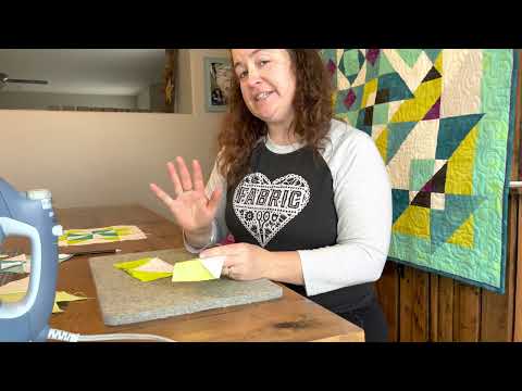 How to Iron Your Quilt Blocks: Beginner Skill Builder Sampler Quilt- Month 3, Week 3