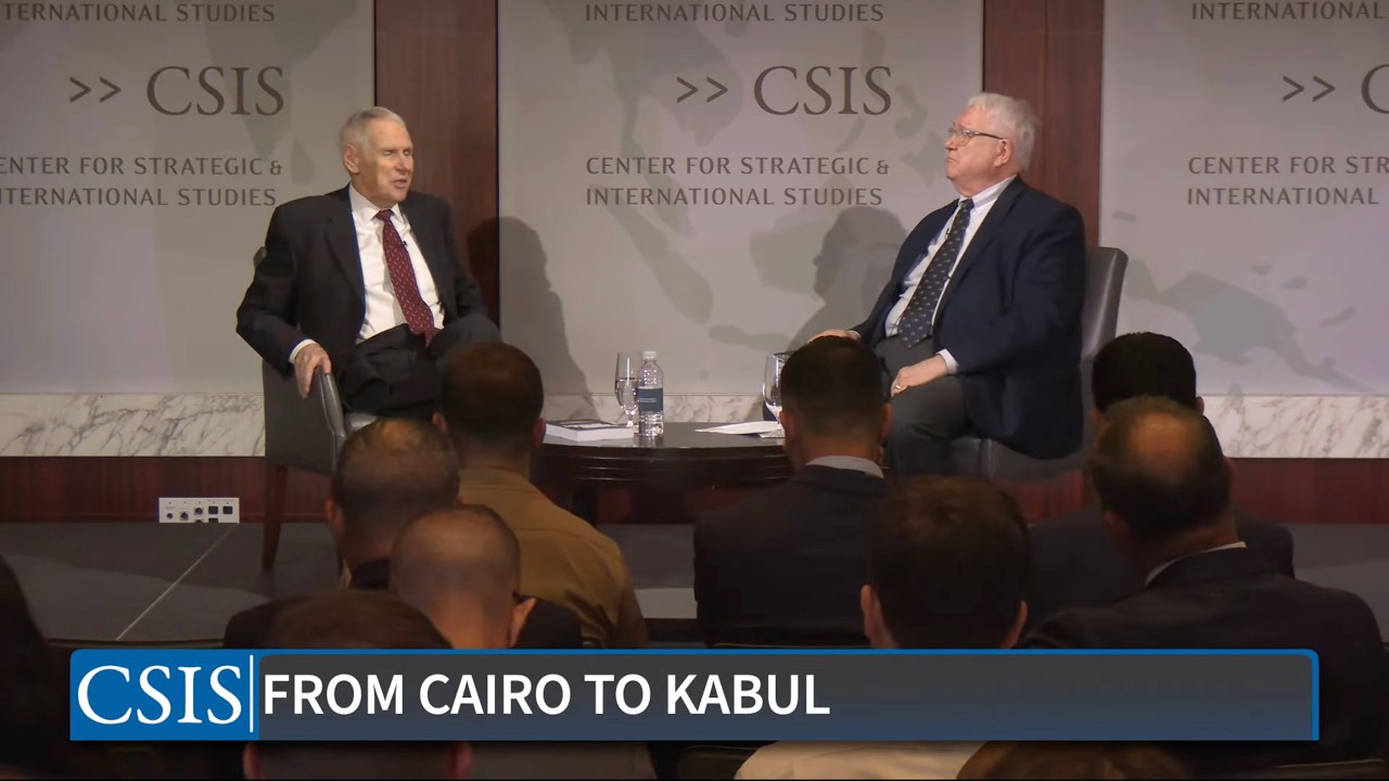 From Cairo to Kabul: A Conversation with Admiral William J. Fallon (Ret.)