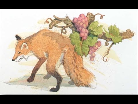 イソップ寓話 第001話「キツネとぶどう」（字幕版 ([Aesop's Fable #001] The Fox & The Grapes (Subtitled))