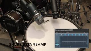 Video thumbnail for Shure Beta 56A vs Beta 98AMP vs SM57 - 10" Tom Yamaha Live Custom by Perkusjonaci
