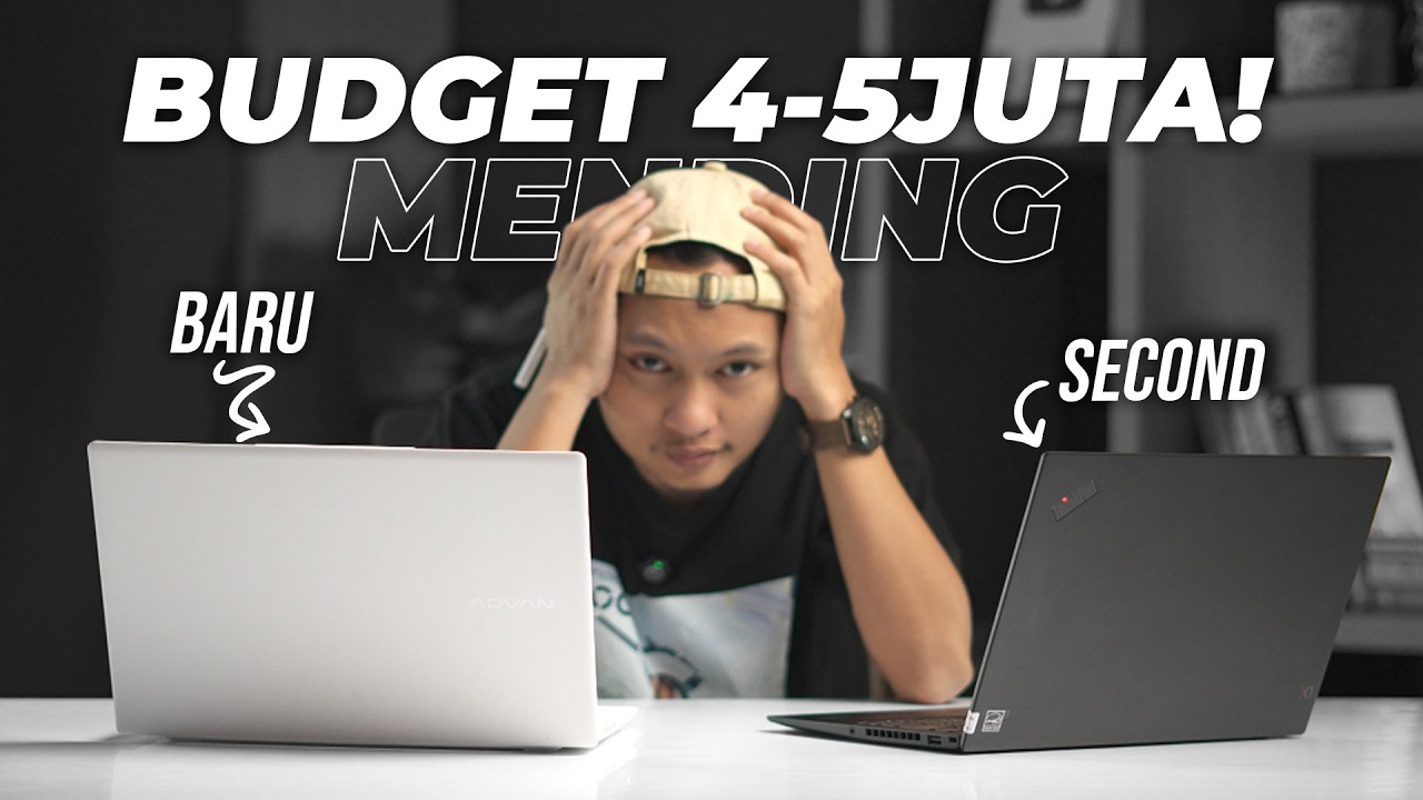 LENOVO THINKPAD X1 CARBON 6TH | Cocok buat yang bingung dengan budget 4-5 jutaan ..!!!