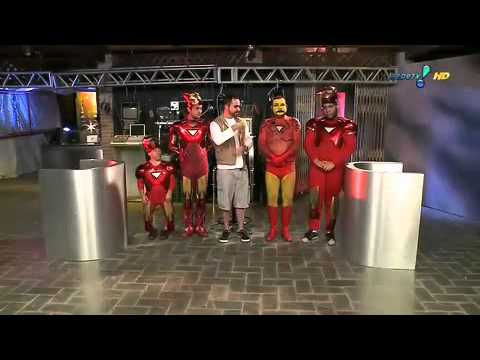 Pânico na TV 28/08/2011 - Dramaturgia no Pânico encena "O Homem de Ferro"