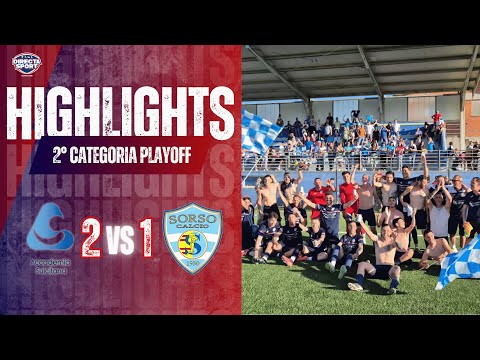Calcio 2° Categoria Playoff Finale - Accademia Sulcitana-Sorso Calcio 1930 2-1 (Highlights)
