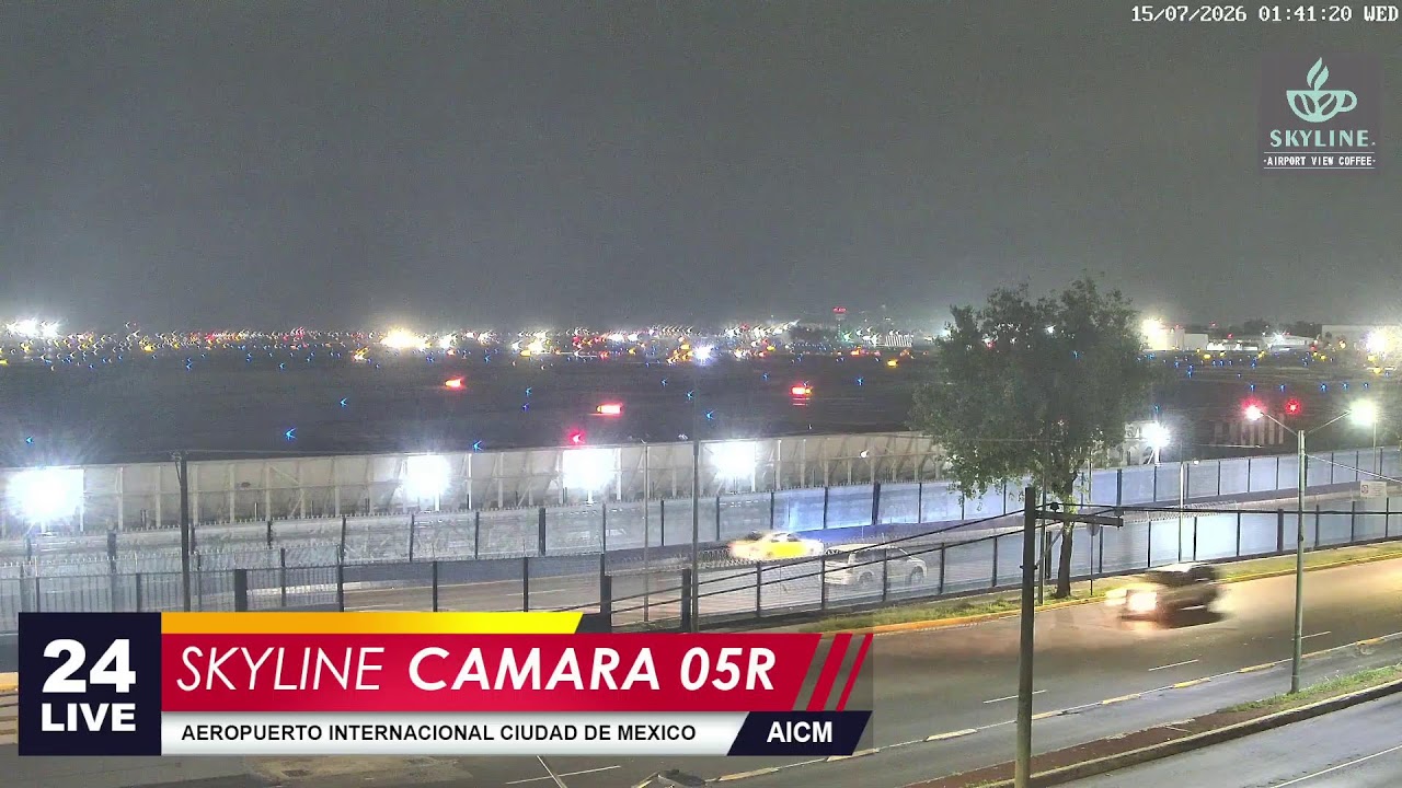 Live webcam view of AICM Runway 05R Plane Spotting