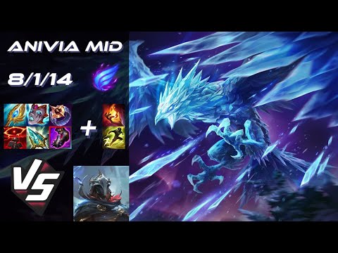 MID Anivia vs Viktor - EU Challenger Patch 25.24