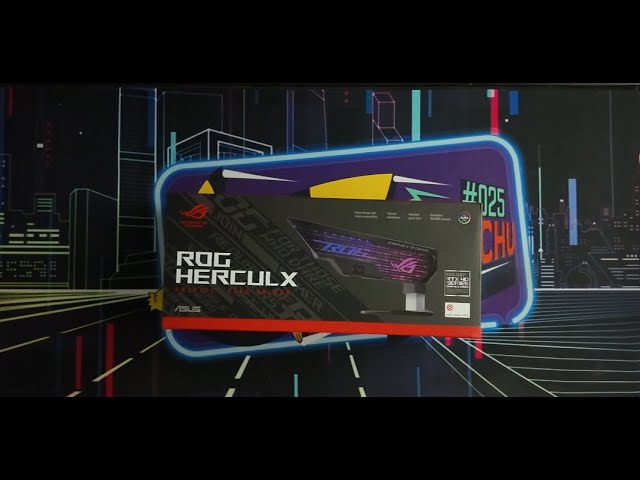 Vídeo relacionado con ASUS ROG Herculx - Soporte para Tarjetas gráficas (Instalación sin Herramientas, Nivel de Burbuja magnética incluida, Integridad Estructural para Las gráficas más Pesadas, 72-128mm, Aura Sync) Negro