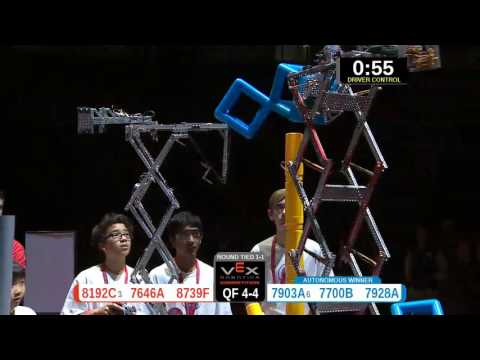 2015 VRC-MS Spir QF4-4 -  (8192C 7903A) 74-Spirit Div-VRC Middle School-VEX Worlds 2015