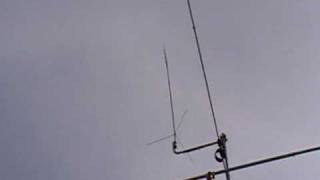 preview picture of video 'Foudre sur Antenne HB9IIY.mpg'