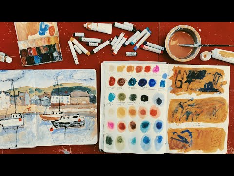 How To Use Watercolor Sticks In Unique Ways