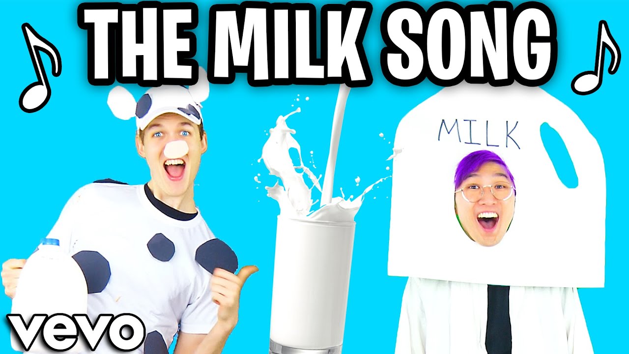 THE MILK SONG! (Official LankyBox Music Video)