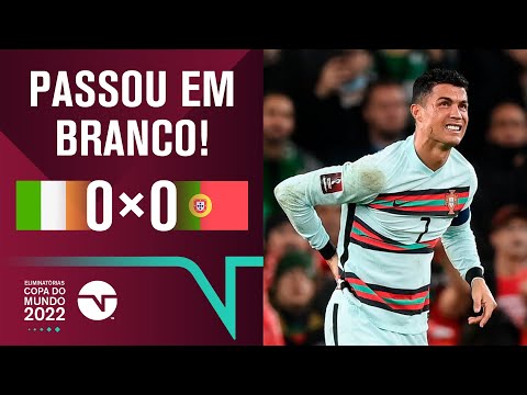 Gols e lances de Irlanda x Portugal
