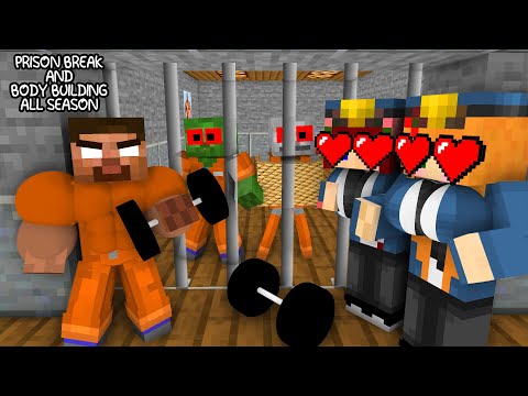 Minecraft, All Girls & Body Builder + Prison Break Season 1 - HAHA ANIMATION