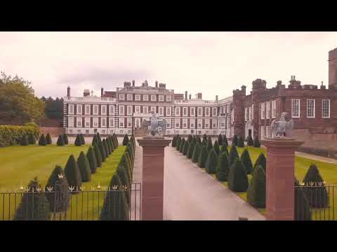 Knowsley Hall Summer drone footage