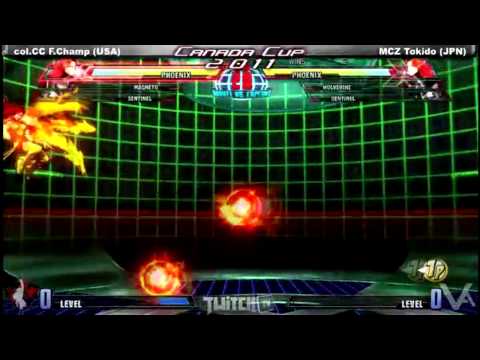 Canada Cup Gaming 2011 MVC3 col CC F Champ USA vs MCZ Tokido JPN 1