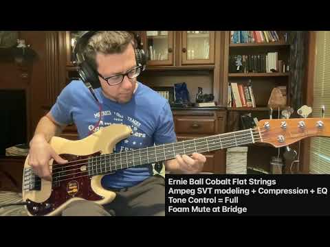 Sire P5R 5-String Roundwound and Flats String Comparison