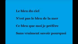 Vaiana - Le bleu lumière ( Paroles )