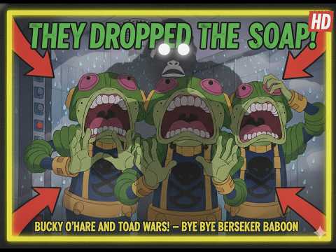 Bucky O’Hare and the Toad Wars! – S01E12 "Bye Bye Berserker Baboon” AI UPSCALLED HD RESTORATION 90s