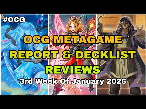 Yu-Gi-Oh! - OCG Metagame Report And Deck List Reviews | 3rd Week Of January 2026