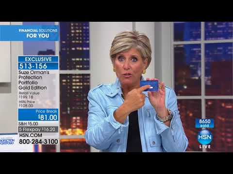 HSN | Suze Orman Financial Solutions for You 01.07.2018 - 08 PM