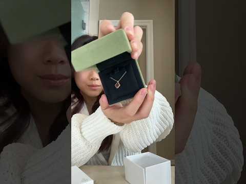 Unboxing do meu novo colar VCA #luxuryunboxinghaul #carnelianalhambra #vancleefarpels